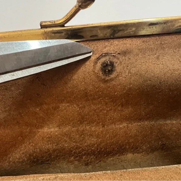 Vintage Mark Cross Navy Clutch Wallet - Picture 13 of 14